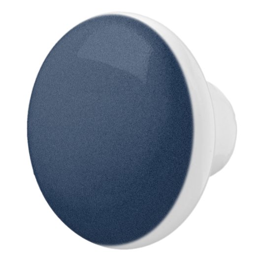 Gestructureerde blauwe keramische knop voor kasten (Rechts)