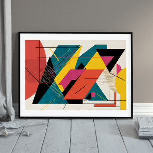 Gestructureerde Chaos Poster