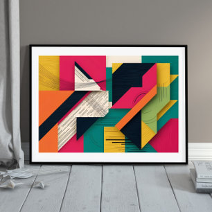 Gestructureerde Chaos Poster