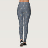 gestructureerde grijze legging (Achterkant)