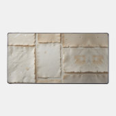 Gestructureerde handgemaakte papier platte lay bureaumat (Voorkant)