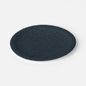 Gestructureerde houtskool feestborden (18 cm) – Aa Papieren Bordje (Gekanteld)