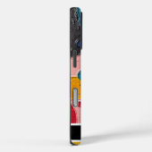 Gestructureerde Impasto Abstracte geometrische sma Case-Mate iPhone Case (Achterkant / Rechts)