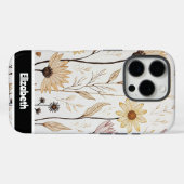 Gestructureerde Impasto Abstracte smartphone Case-Mate iPhone Case (Achterkant (horizontaal))