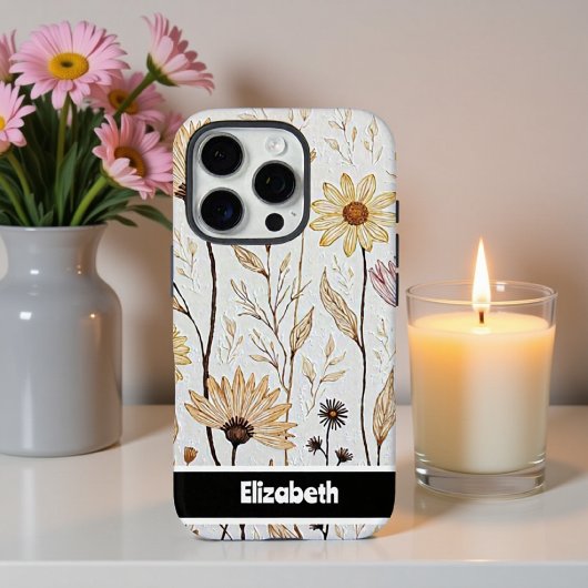 Gestructureerde Impasto Abstracte smartphone Case-Mate iPhone Case