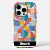 Gestructureerde Impasto Pastelblok Smartphone Case-Mate iPhone Case (Achterkant)