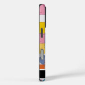 Gestructureerde Impasto Pastelblok Smartphone Case-Mate iPhone Case (Achterkant / Rechts)