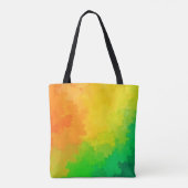 Gestructureerde kleurenmix tote bag (Achterkant)