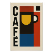 Gestructureerde koffie perfect poster (Voorkant)