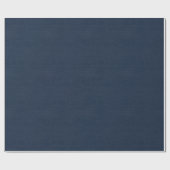 Gestructureerde marineblauw cadeaupapier (Vlak)