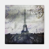 Gestructureerde Parijs in Lavender Magneet (Voorkant)