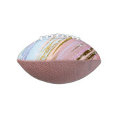 Gestructureerde Roze Achtergrond American Football (Gedraaid 90)