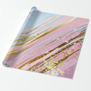 Gestructureerde Roze Achtergrond Cadeaupapier