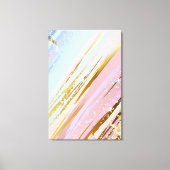 Gestructureerde Roze Achtergrond Canvas Afdruk (Voorkant)