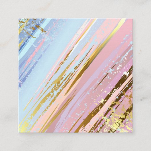 Gestructureerde Roze Achtergrond Contactkaartje (Voorkant)