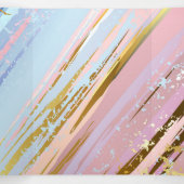 Gestructureerde Roze Achtergrond Drieluik Aankondiging (Binnenkant midden)