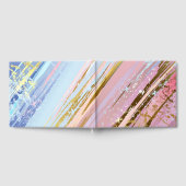 Gestructureerde Roze Achtergrond Gastenboek (Volledig)