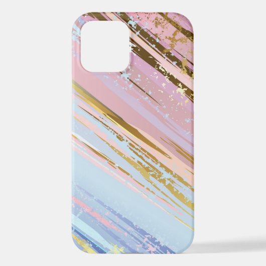 Gestructureerde Roze Achtergrond iPhone Hoesje (Achterkant)