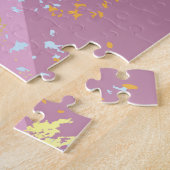 Gestructureerde Roze Achtergrond Legpuzzel (Zijkant)