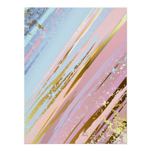Gestructureerde Roze Achtergrond Perfect Poster (Voorkant)