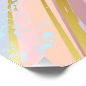 Gestructureerde Roze Achtergrond Perfect Poster (Hoek)