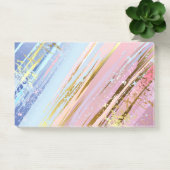 Gestructureerde Roze Achtergrond Post-it® Notes (Kantoor)