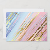 Gestructureerde Roze Achtergrond Save The Date (Voorkant)