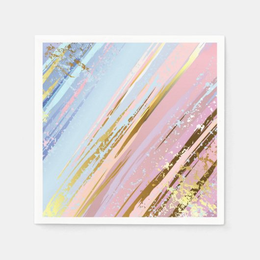 Gestructureerde Roze Achtergrond Servet (Voorkant)