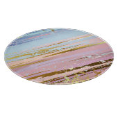 Gestructureerde Roze Achtergrond Snijplank (Hoek)