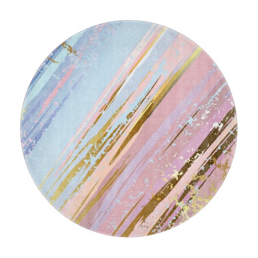 Gestructureerde Roze Achtergrond Snijplank (Voorkant)