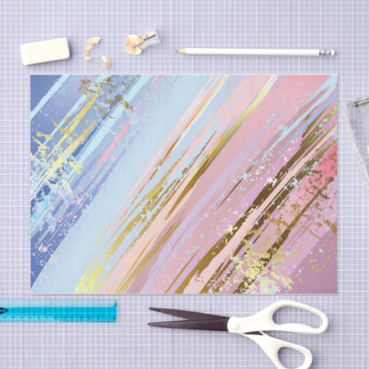 Gestructureerde Roze Achtergrond Tissuepapier (Craft)