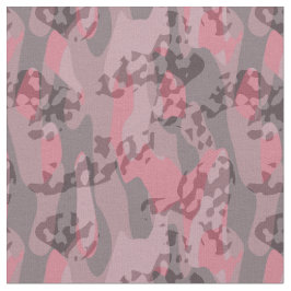 gestructureerde roze en mauve Camo abstract Stof