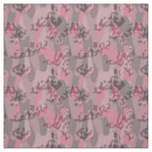 gestructureerde roze en mauve Camo abstract Stof (Swatch)