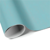 Gestructureerde Turquoise Cadeaupapier (Rol Hoek)