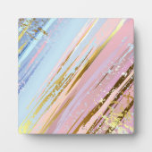 Gestucte Roze Achtergrond Fotoplaat (Voorkant)