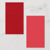 Gestucteerde Tomaat Rood Plat Notitiekaart – Aanpa Notitiekaartje (Voorkant / Achterkant)