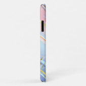 Gestuctureerde Roze Achtergrond Case-Mate iPhone Case (Achterkant/rechts)