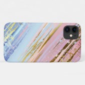 Gestuctureerde Roze Achtergrond Case-Mate iPhone Case (Achterkant (horizontaal))