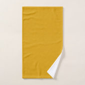 Gestuctuurd donker goud bad handdoek (Handdoek)