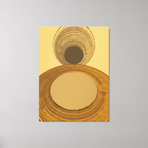 Gestuctuurd Goud Abstract Geometrisch Modern