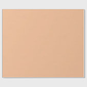 Gestuctuurd Licht Oranje Cadeaupapier (Vlak)