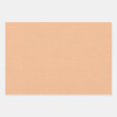 Gestuctuurd Licht Oranje Inpakpapier Vel (Voorkant)
