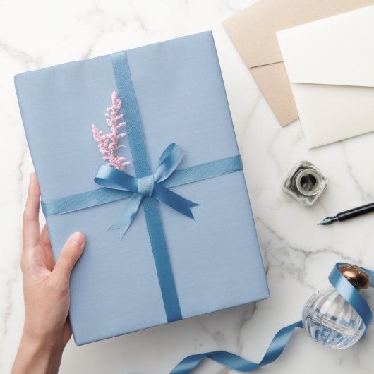 Gestuctuurd Lichtblauw Cadeaupapier (Geschenken)