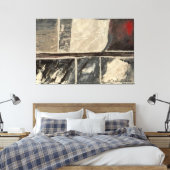 Gestuctuurd Marmer Canvas Afdruk (Insitu (Slaapkamer))