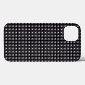 Gestuctuurd stalen textuur Case-Mate iPhone case (Achterkant (horizontaal))
