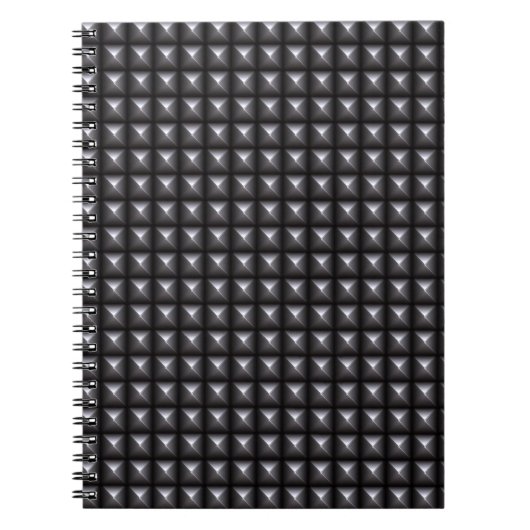 Gestuctuurd stalen textuur notitieboek (Voorkant)