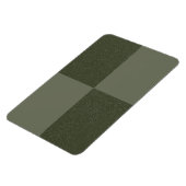 Gestuctuurde rastermosgroene magneet – Aanpasbaar (Linkerzijde)
