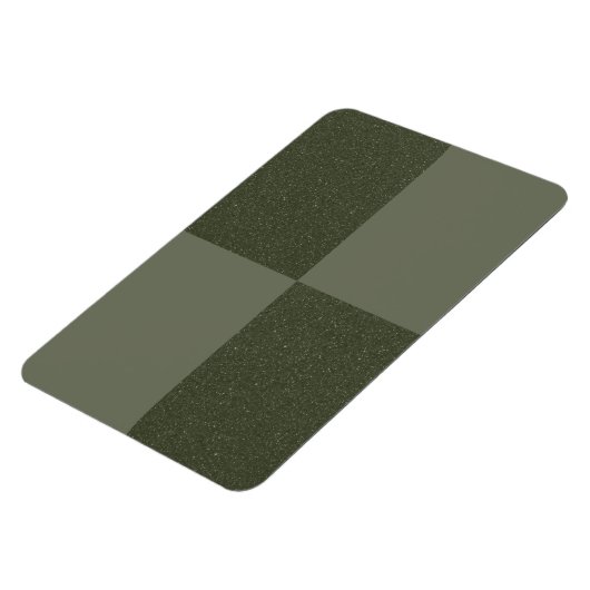 Gestuctuurde rastermosgroene magneet – Aanpasbaar (Linkerzijde)