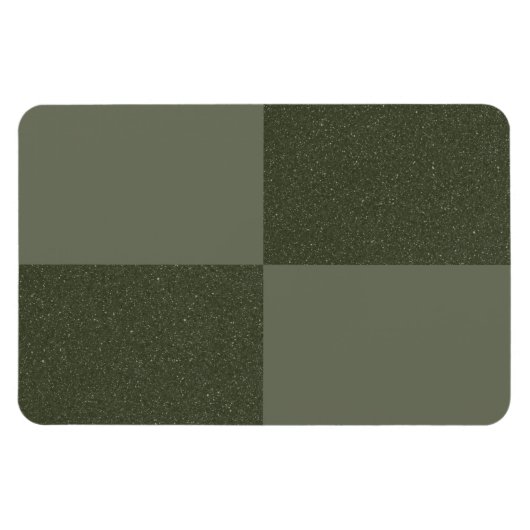 Gestuctuurde rastermosgroene magneet – Aanpasbaar (Horizontaal)