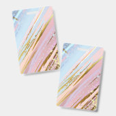 Gestuctuurde Roze Achtergrond Badge (Voor- en achterkant)